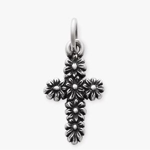 James Avery Necklace Margarita Cross and 14” chain in Silver